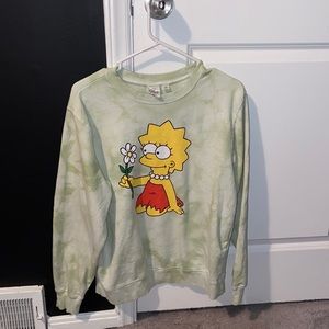 A Medium Simpsons Crew Neck